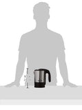 USHA Ek 3710 Electric Kettle 1 L, 1350 Watt (Ss 201 Food Safe Material), Black, 1 Liter, 1350 Watt