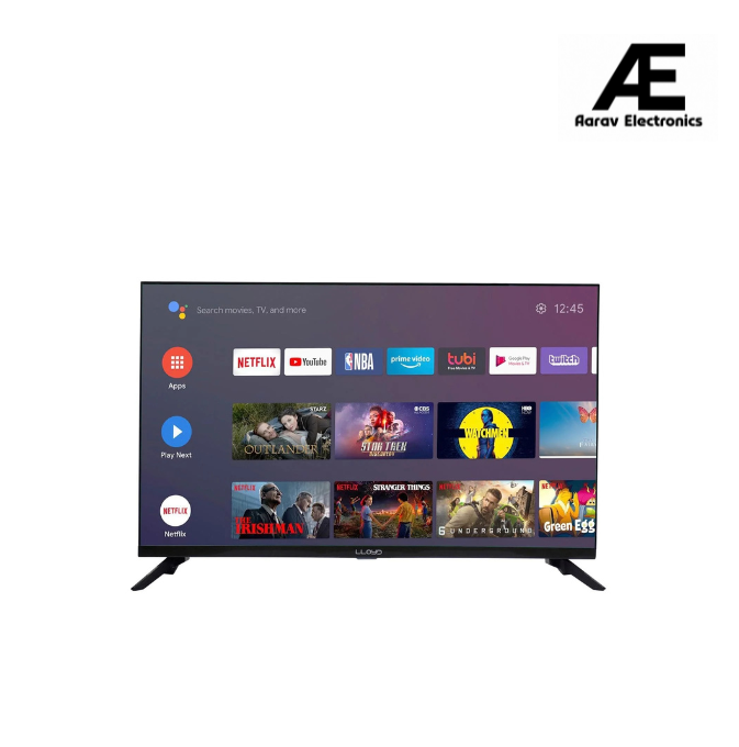 Lloyd 80cm (32 Inches) HD Ready Smart WebOS LED TV Dolby Audio | WCG Vision Pro | AI Quad Core Processor (32WS501G Black)