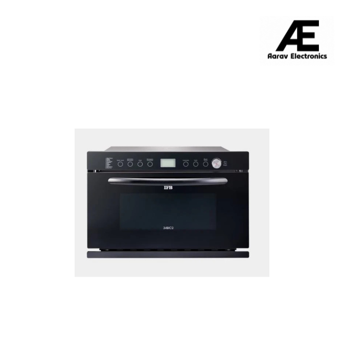 IFB 34L Built-in Convection Microwave Oven with Multi-Stage Cooking &amp; 360° Convection (BLACK,34BIC2) (Open Box / Without Box)