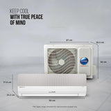 Lloyd Stylus 1.5 Ton 3 Star Wi-Fi Inverter Split AC (6 in 1 Convertible, Changeable AC Panel, 100% Copper, Anti-Viral + PM 2.5 Filter, White/Grey Facia, GLS18V3KOGSY)