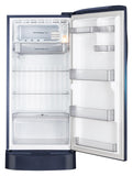 LG 210 L Single Door Refrigerator with Base Stand Drawer, Smart Inverter Compressor, Direct Cool, Blue Waterlilly, 5 Star,(GLD2256ZABW)
