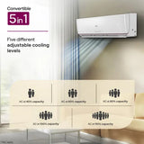 Godrej 1.5 Ton 3 Star Inverter Split Smart AC (2026 Model, HIC 18Z3TG VA IOT4, Copper Condenser, 4-Way Swing, Wi-Fi Voice & App Control, i-Sense Technology, White)