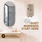 Usha Aquagenie Neo 15 Litre Storage Water Heater with Free Installation (Ivory)