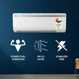 DAIKIN 1 Ton 2 Star Split AC (Copper Condenser, PM 2.5 Filter, FTQ35XV16WBA)