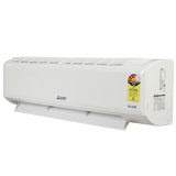 Mitsubishi 1.5 Ton 3 Star Fixed Speed Split AC with 4 Way Swing | Wide &amp; Long Airflow (AGZ18VF,White)