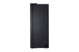 LG 650L Side by Side Refrigerator, Wi-Fi Convertible, DoorCooling+™, Black Mirror Finish, 3 Star GL-B257DBM3
