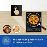 Philips HD4938/01 Induction Cooktop with Sensor Touch Control | Fast & Energy Efficient