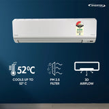 DAIKIN 2 Ton 3 Star Inverter Split AC (Copper Condenser, PM2.5 Filter, FTKL71XV16MAA)