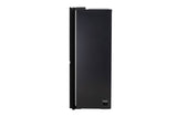 LG 650L Side by Side Refrigerator, Wi-Fi Convertible, DoorCooling+™, Premium Glass Door, Linen Brown Finish, 3 Star GL-B257DLN3