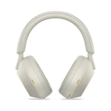 Sony WH-1000XM5 Wireless The Best Active Noise Cancelling Headphones, 8 Mics for Clear Calling, Battery- 40Hrs(w/o NC), 30Hrs(with NC), 3Min Quick Charge=3Hrs Playback, Multi Point Connectivity Silver