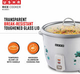 Usha RC28GS1D 2.8L Electric Rice Cooker – White