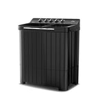 Godrej 12 Kg 5 Star Semi-Automatic Top Loading Washing Machine (WS EDGE RIO 120 5.0 TB3 SI GR, Slate Grey, Toughened Glass Lids)