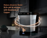 KENT Maxx Plus Black UV Water Purifier | UV+UF | 7L Tank | Alkaline & Copper | TDS Up to 150 ppm