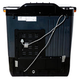 Havells-Lloyd Elante Pluss 12 Kg 5 Star Semi-Automatic Top Load Washing Machine (GLWS125EPHVG Dark Grey Tub with Orange Lids)