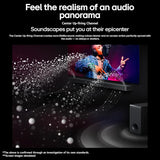 LG S90TY - Smart Sound Bar, 570W, 5.1.3 Channels, Dolby Atmos and DTS Surround Soundbar, Wide Connectivity, Bluetooth, USB, Optical Input, Black