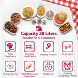 LG 28 L Convection Microwave Oven (MC2886BPUM, Floral Purple, Diet Fry)