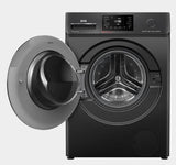 IFB 8 kg 5 Star with Steam Refresh program, 9 Swirl Wash, Eco Inverter, Touch Panel with AI Fully Automatic Front Load Washing Machine with In-built Heater Black  (SENATOR BXN 8012 CMS)