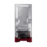 Samsung 189L 5 Star Inverter Direct-Cool Single Door Refrigerator (RR21C2H25RZ/HL,Midnight Blossom Red) Base Stand Drawer ,Free 1 Year Extended warranty