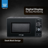Voltas Beko 25 L Convection Microwave Oven (MC25BD, Black,151 India Dishes; Auto Menu, Stainless Steel Cavity)