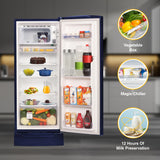 Whirlpool 207 L 3 Star Icemagic Pro Inverter Direct-Cool Single Door Refrigerator (230 IMPRO ROY 3S SAPPHIRE PEONY-Z,)