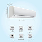Daikin 2.02 Ton 3 Star, Inverter Split AC (Copper, PM 2.5 Filter, 2022 Model , FTKL71UV16, White)