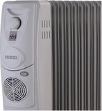 Usha OFR 11 Fin 2900 Watt 4211 F PTC Room Heater with Fan Heater (White, Oil Filled Radiator)