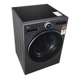 LG 12 Kg 5 Star Fully Automatic Top Load Washing Machine | AI Direct Drive 2.0 | Digital Dial | ez-Dispense | TurboWash 360 Degree | Steam Plus (FX1412A9K, Essence Black)