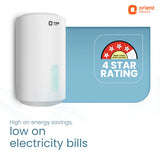 Orient Electric Cronos Pro 25L Storage Water Heater (white)