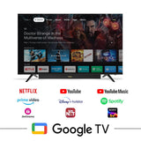 Vu 164cm (65 inches) Vibe Series QLED 4K Google TV 65VIBE24 (Black)