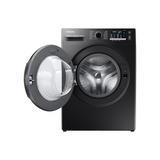 Samsung 9 kg, Hygiene Steam with Inbuilt Heater, Digital Inverter, Fully-Automatic Front Load Washing Machine (WW90TA046AB1TL, BLACK CAVIAR)