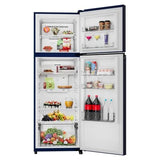 Panasonic 2 Star Prime Convertible With Econavi 6-Stage Smart Inverter Frost-Free Double Door Refrigerator (NR-TG368BPAN, Deep Ocean Blue, Ag Clean &amp;Jumbo Vegetable Basket 35ltr (Net Capacity 322L)
