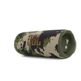 JBL FLIP6 Bluetooth Speaker, 2-Way Speaker Configuration, USB C Charging, IP67 Dustproof and Waterproof, Equipped with Passive Radiator, Portable Squad, JBLFLIP6SQUAD