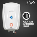 Havells CARLO 5 LTR SP WHITE IWH WITHOUT FLEXI