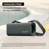Sony New ULT Field 3 with Massive Bass| 24hr Playtime| Hands Free Calling(with Mic),IP67 (Waterproof,Dustproof,Rustproof),Shoulder Strap,Quick Charge,Wireless Bluetooth Speaker(SRS-ULT30)-Grey