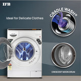 IFB 9 Kg 5 Star Front Load Washing Machine 2X Power Steam (EXECUTIVE SMART TOUCH SXS, Silver, O2 Bubble Wash, 4 years Comprehensive Warranty)
