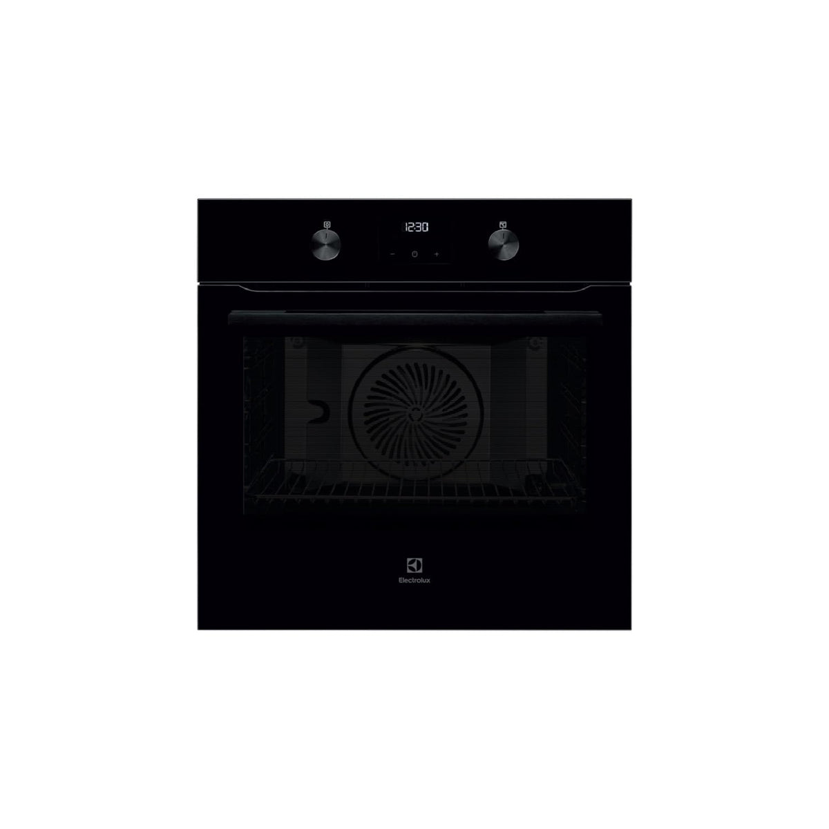 Electrolux 72L 60cm Built-In Oven with 5 Functions, UltimateTaste 500, Glass, Black, KOIGH00KA2