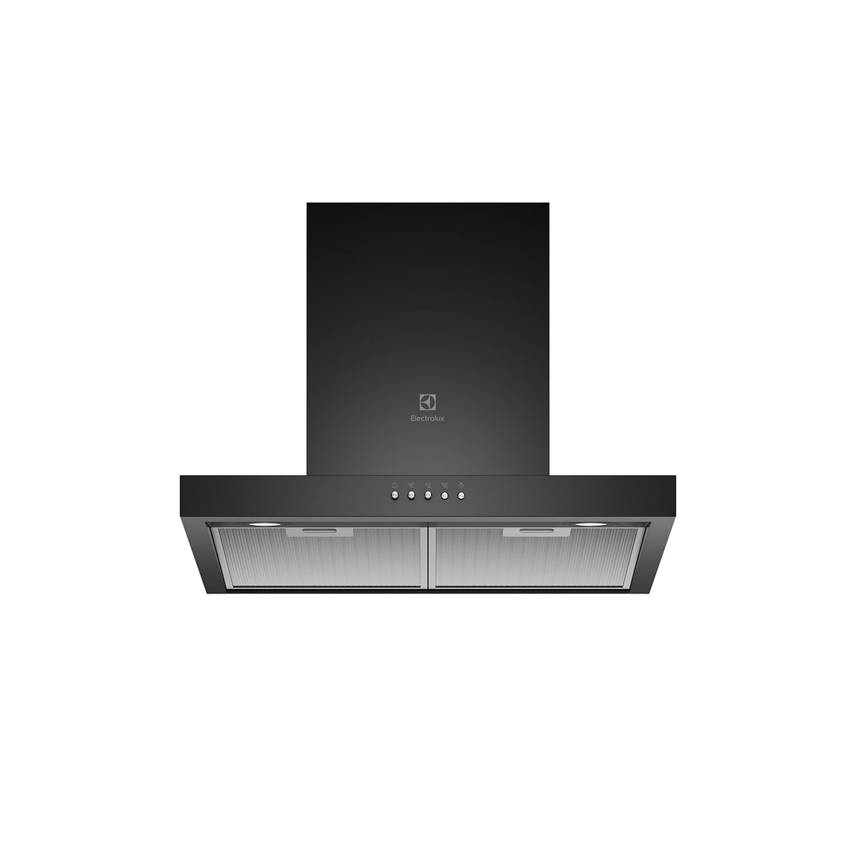 Electrolux 60cm T-Box Chimney for up to 210 sqft Kitchen, UltimateTaste 500, Black, ECT6623B