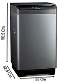 Voltas Beko 7.0 kg 5 Star Fully-Automatic Top Loading Washing Machine (WTL70UPGB, Gray) 2020
