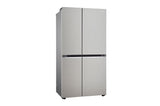 LG 650 L 3 STAR Frost Free Smart Inverter Double Door Side By Side Refrigerator(Wi-Fi Convertible, DoorCooling,GL-B257EUS3, Urban Steel Finish, Convertible)
