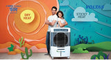 Voltas Mega 70 Desert Air Cooler - 70 Litres, White and Gray