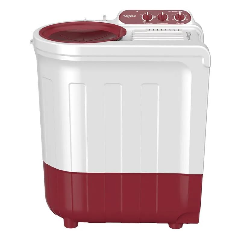 Whirlpool 7 kg 5 Star Supreme Plus Semi-Automatic Top Loading Washing Machine (ACE 7.0 SUPREME CORAL RED (CORAL RED), 1400 RPM Motor (30330))