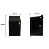LG T80KMOB1Z 8 Kg 5 Star Fully Automatic Top Load Washing Machine | Smart Inverter Motor | Turbo Spin | Hard Water Wash | ProShield Motor | Onyx Black