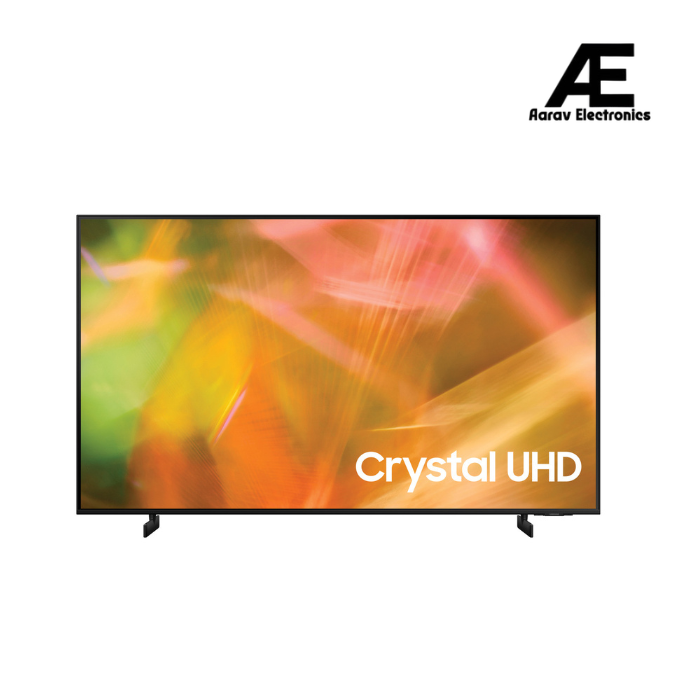 Samsung 43 Inch Crystal UHD 4K Smart TV 43AU8000, HDR, PurColor, Dolby Audio (open box / without box)