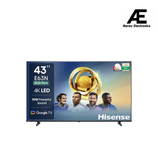 Hisense 108 cm (43 inches) E63N Series 4K Ultra HD Smart Google LED TV 43E63N