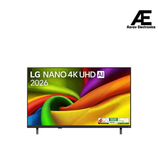 LG 108 cm (43 Inch) NANO 4K UHD AI Smart TV (43NU880BPLA) | α8 AI Processor | webOS 26 | Google Gemini | 2026 Model