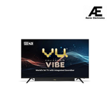 Vu 108cm (43 inches) Vibe Series QLED 4K Google TV 43VIBE24 (Black)