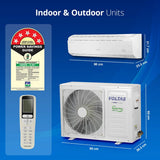 Voltas 1.5 Ton 5 Star Adjustable Inverter Split AC with Multi Adjustable Mode, High Ambient Cooling & Turbo Cooling – 185V CAS