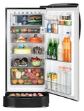 LG 201 L Single Door Refrigerator with Base Stand Drawer, Smart Inverter Compressor, Direct Cool, Natural Beige, 5 Star,(GLD2156ZHNB)