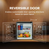 Blue Star 45L 2 Star Mini Refrigerator with Freezer, Direct Cool Refrigerator (MR60-2GB, Black)