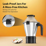 Havells Hexo Plus 1100W Mixer Grinder with 4 Jars – Black